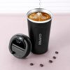 Double Stainless Steel Coffee Mugs