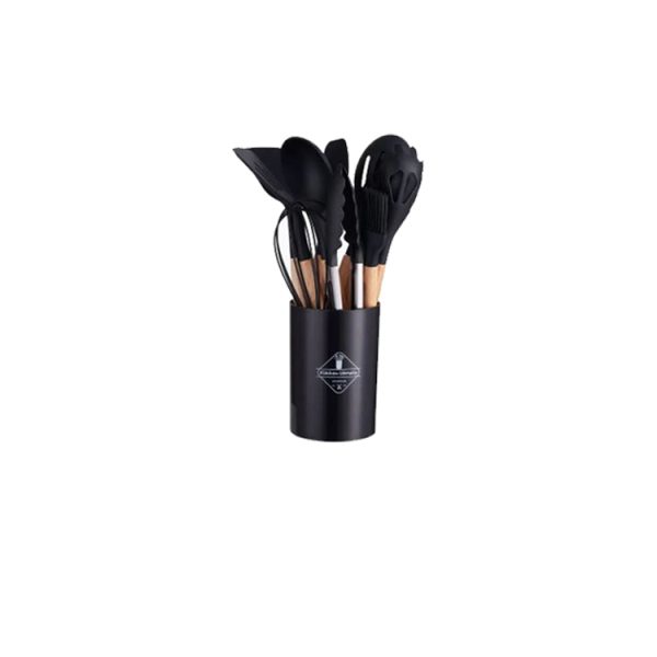 Cooking Utensils: 11-Piece Set With Handles