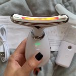 Neck Wrinkle Remover and Face Lifting Massager Device photo review