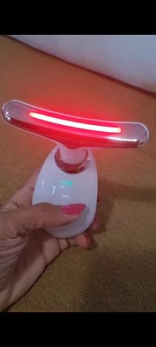 Neck Wrinkle Remover and Face Lifting Massager Device photo review
