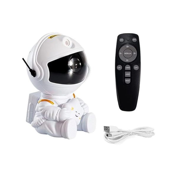 Galaxy Astronaut Star Projector Night Light