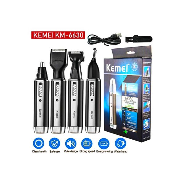 KM-6630 4-In-1 Multi-Functional Hair Trimmer (Saudi Version)