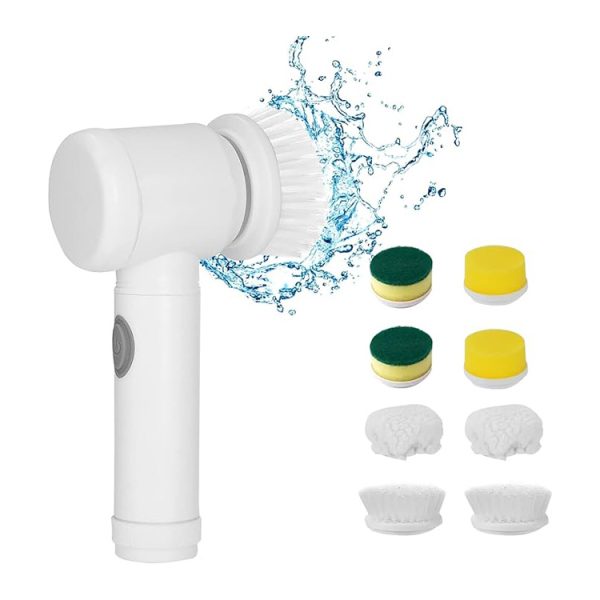 5-In-1 Magic Brush Electric Spin Scrubber