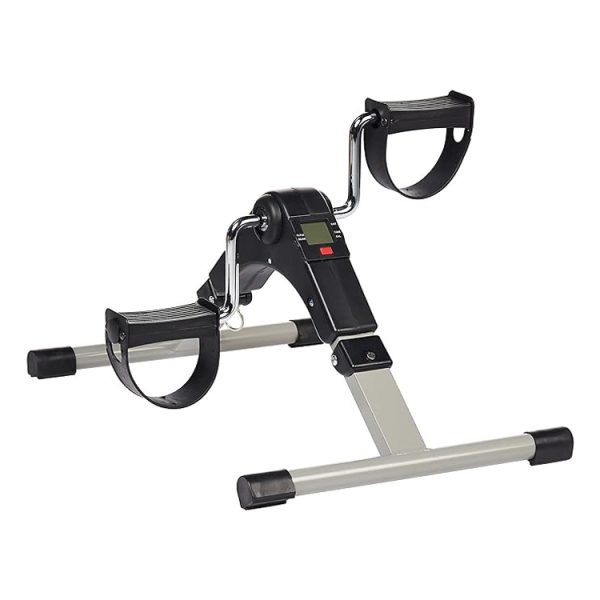 Foldable Under Desk Exercise Bike with Pedals