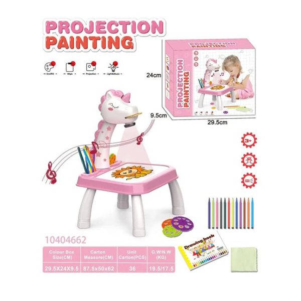 Projector Painting Desk Drawing Board Table