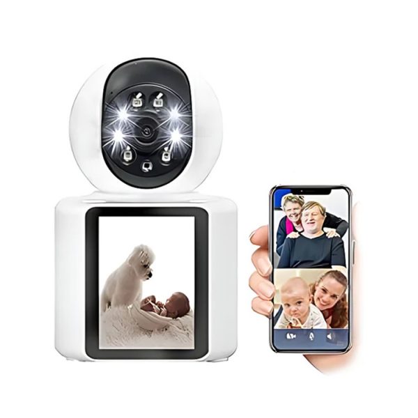 2K Indoor Home Security Camera Wifi Monitor for Baby Elder Kid Nanny Two Way Video Phone App